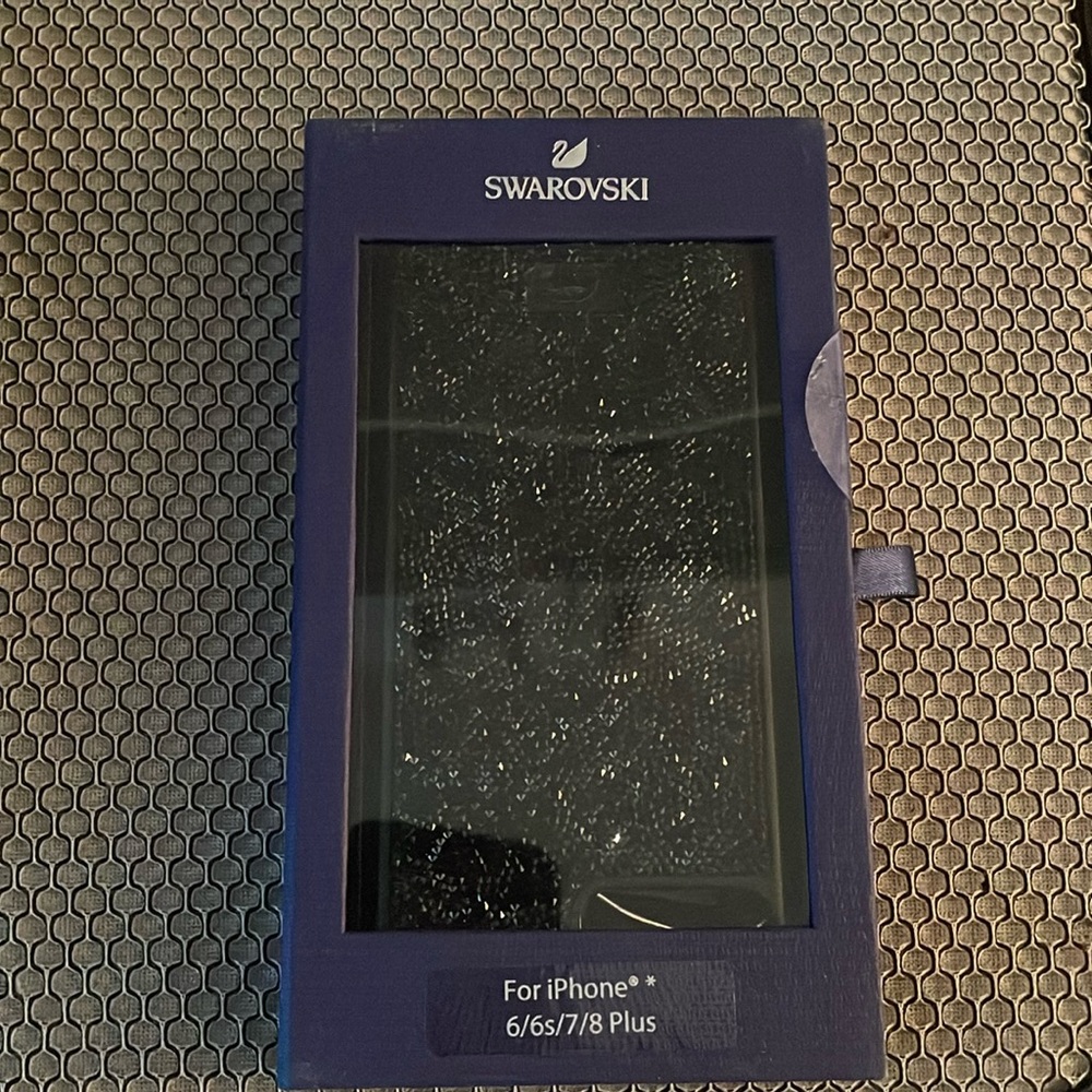Swarovski black crystal IPhone case 6/6s/8Plus